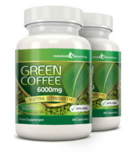 green coffee bean pure